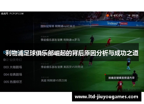 利物浦足球俱乐部崛起的背后原因分析与成功之道